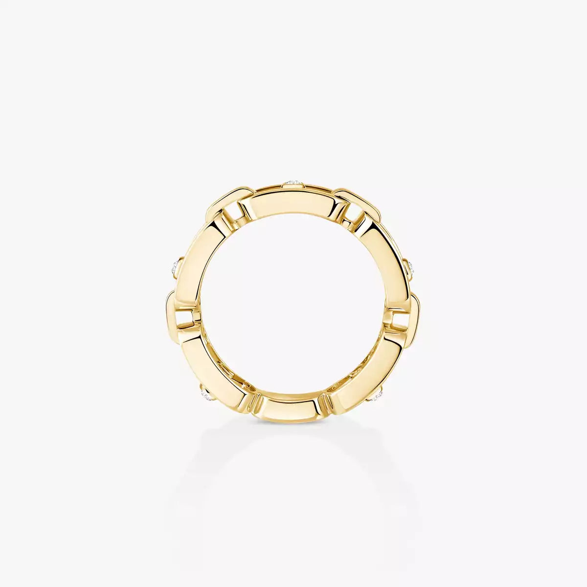 [Aetheris]MOVE LINK PAVÉ DIAMANT-RING