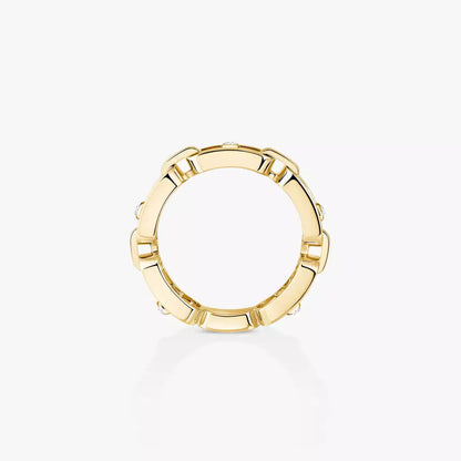 [Aetheris]MOVE LINK PAVÉ DIAMANT-RING