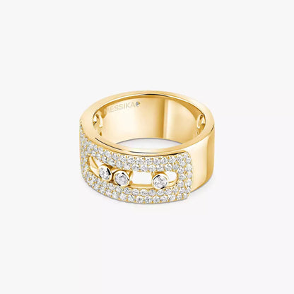 [Aetheris]RING MIT DIAMANTEN VON NOA PAVÉ VERSCHIEBEN