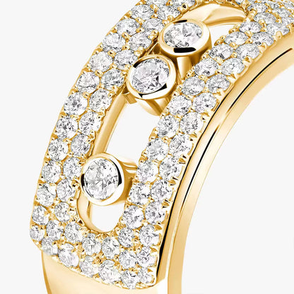 [Aetheris]RING MIT DIAMANTEN VON NOA PAVÉ VERSCHIEBEN