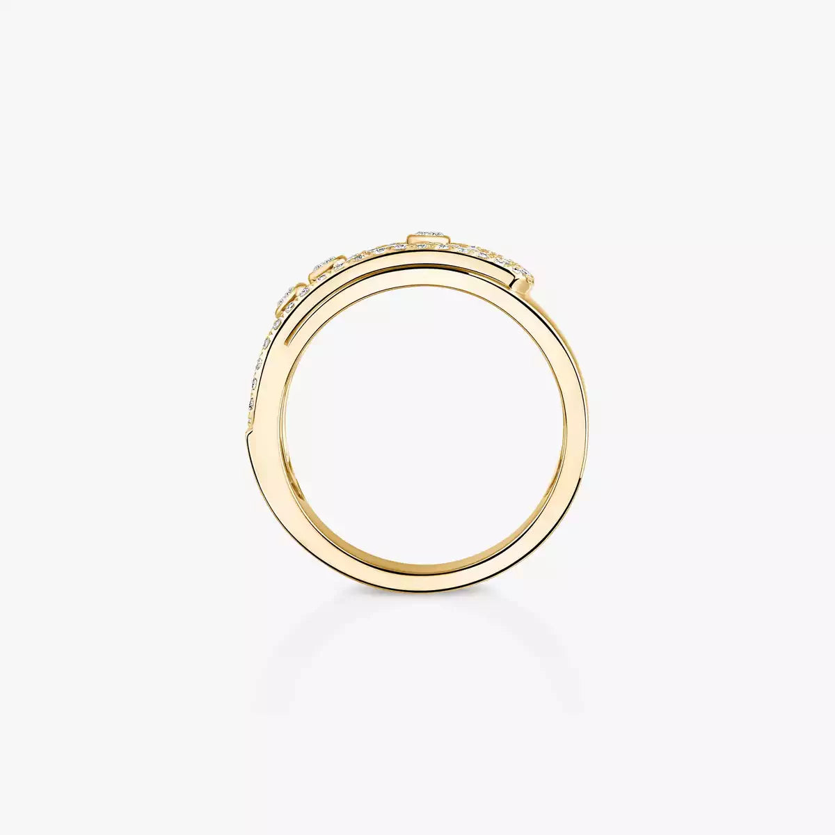 [Aetheris]RING MIT DIAMANTEN VON NOA PAVÉ VERSCHIEBEN