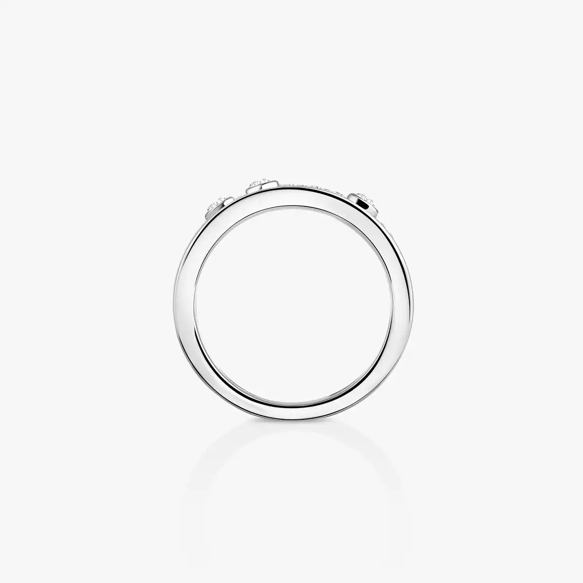 [Aetheris]MOVE NOA PAVÉ DIAMANT VERSCHLUNGENER RING