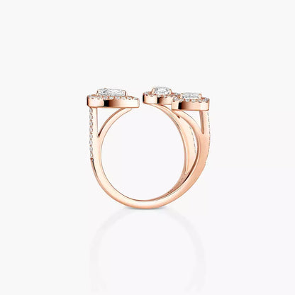 [Aetheris]MY TWIN TRILOGIE OFFENER PAVÉ-RING