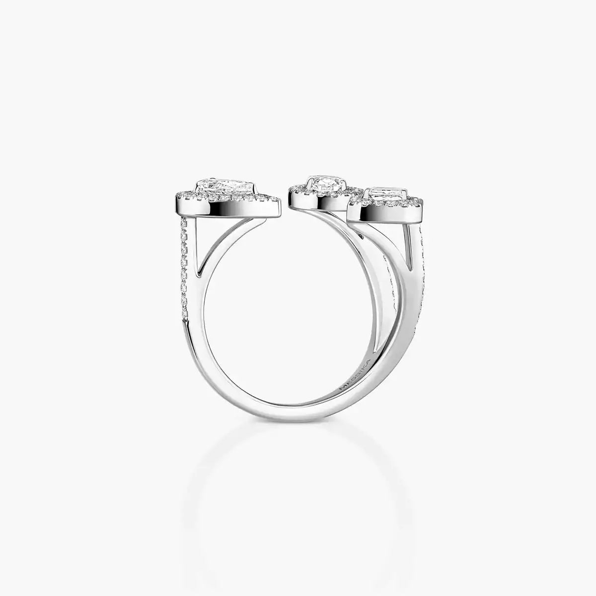 [Aetheris]MY TWIN TRILOGIE OFFENER PAVÉ-RING