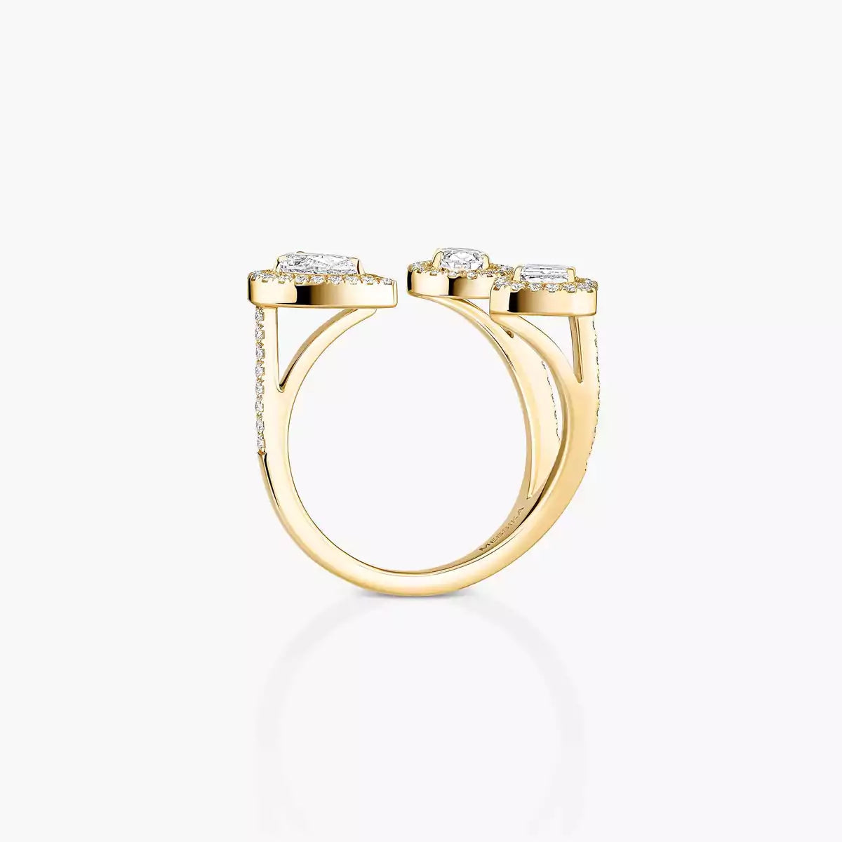 [Aetheris]MY TWIN TRILOGIE OFFENER PAVÉ-RING