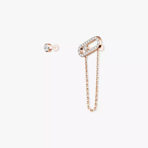 [Aetheris]MOVE UNO OHRSTECKER GANZ MIT DIAMANTEN