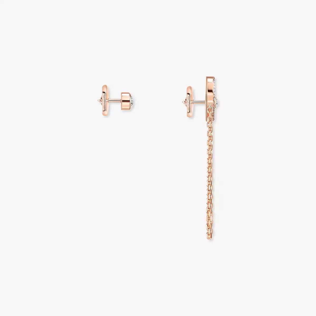 [Aetheris]MOVE UNO OHRSTECKER GANZ MIT DIAMANTEN