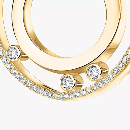 [Aetheris]MOVE ROMANE SMALL DIAMOND CREOLEN