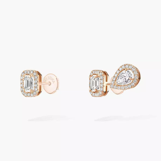 [Aetheris]MY TWIN 1+2 DIAMOND EARRINGS
