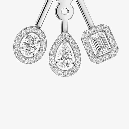 [Aetheris]MY TWIN TRIO DIAMOND EARRINGS