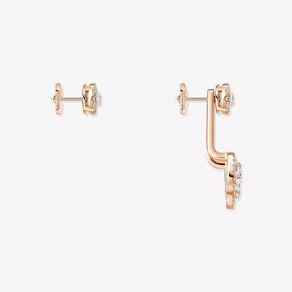 [Aetheris]MY TWIN TRIO DIAMOND EARRINGS