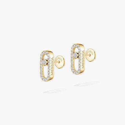 [Aetheris]MOVE UNO DIAMOND EARRINGS