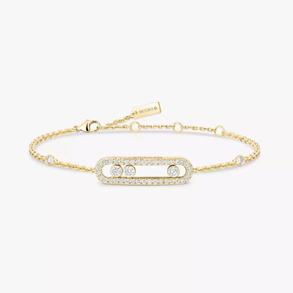 [Aetheris]PAVÉ BABY MOVE DIAMOND BRACELET