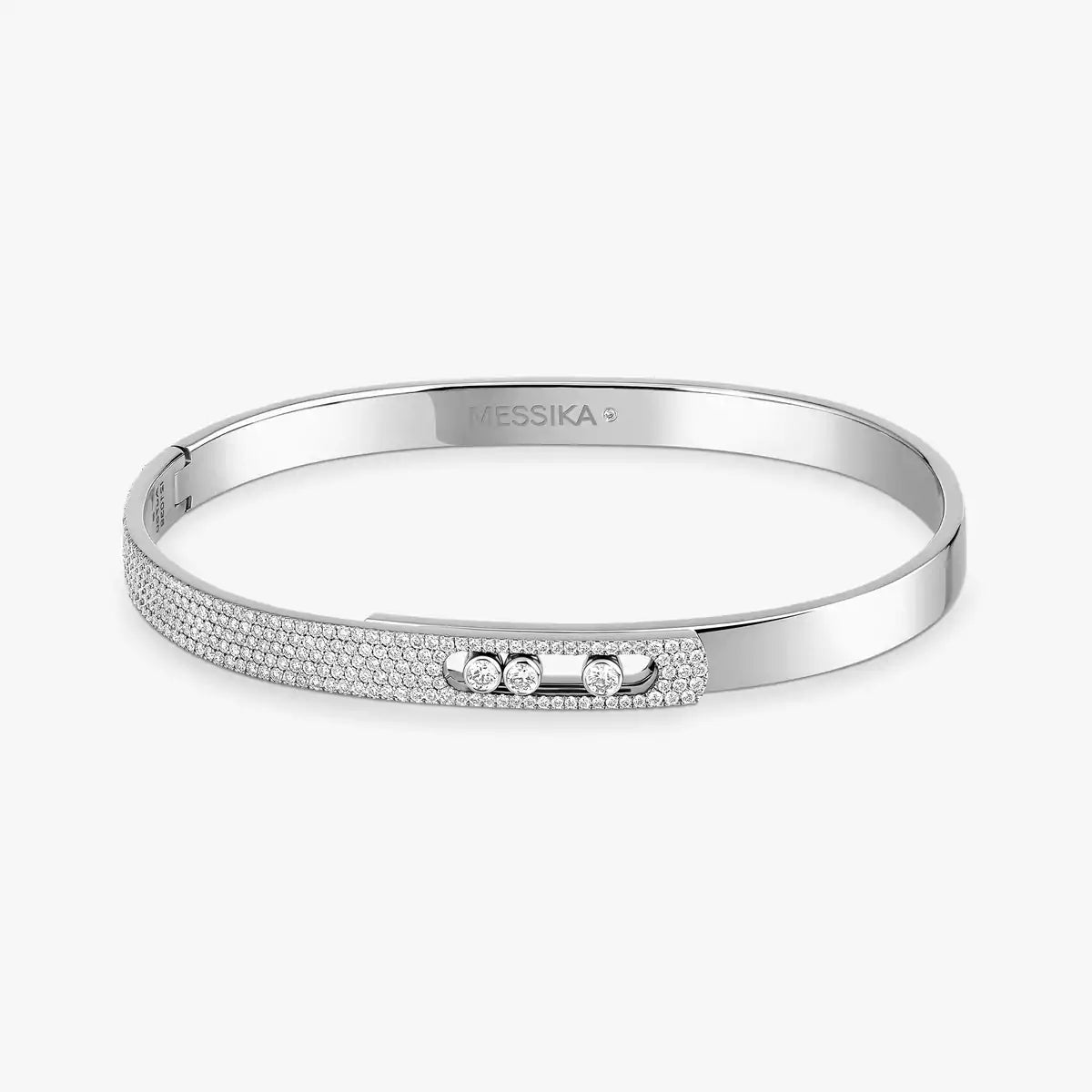 [Aetheris]MOVE NOA PAVÉ DIAMOND BANGLE BRACELET