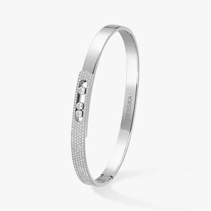 [Aetheris]MOVE NOA PAVÉ DIAMOND BANGLE BRACELET