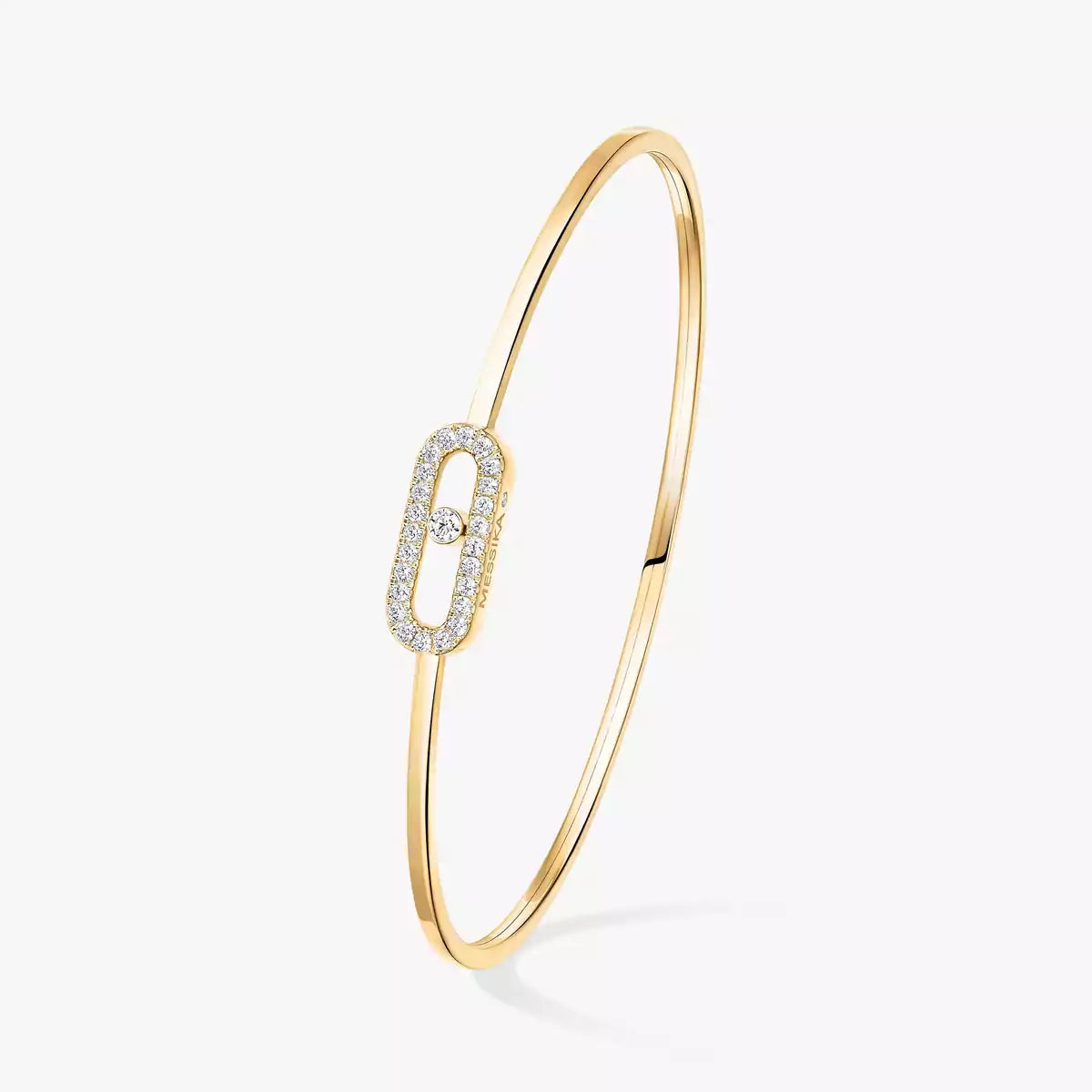 [Aetheris]MOVE UNO PAVÉ FLEX BANGLE (MEDIUM)
