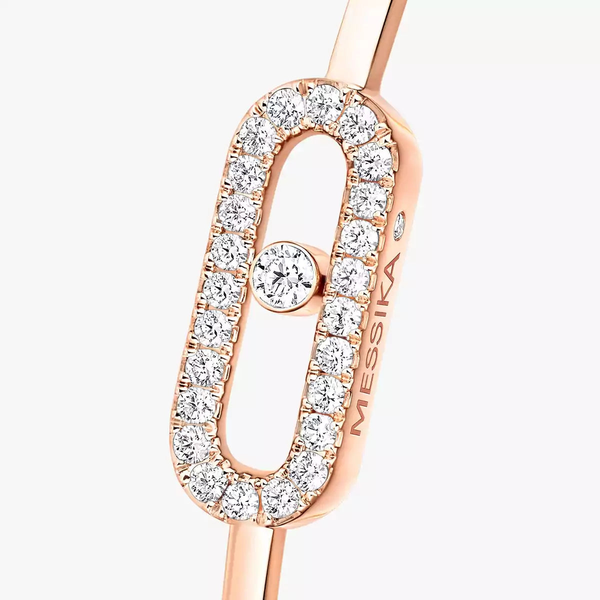 [Aetheris]MOVE UNO PAVÉ FLEX BANGLE (MEDIUM)