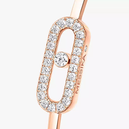 [Aetheris]MOVE UNO PAVÉ FLEX BANGLE (MEDIUM)