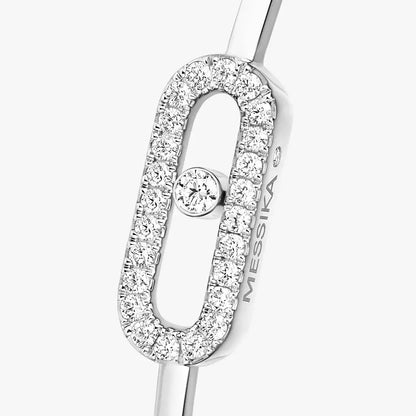 [Aetheris]MOVE UNO PAVÉ FLEX BANGLE (MEDIUM)