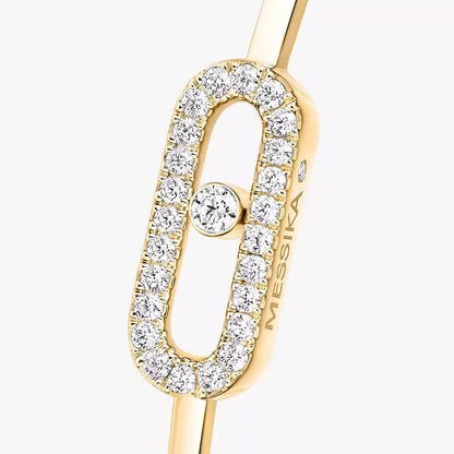 [Aetheris]MOVE UNO PAVÉ FLEX BANGLE (MEDIUM)