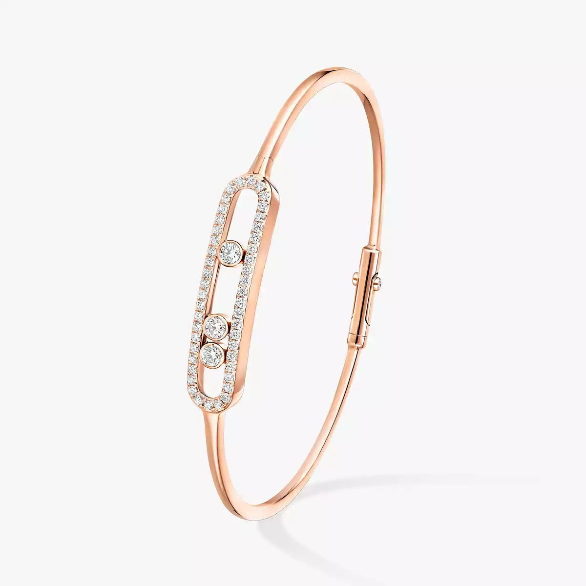 [Aetheris]MOVE PAVÉ DIAMOND BANGLE BRACELET M