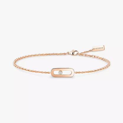 [Aetheris]MOVE UNO SINGLE DIAMOND BRACELET