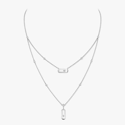 [Aetheris]MOVE UNO DOUBLE-PENDANT NECKLACE