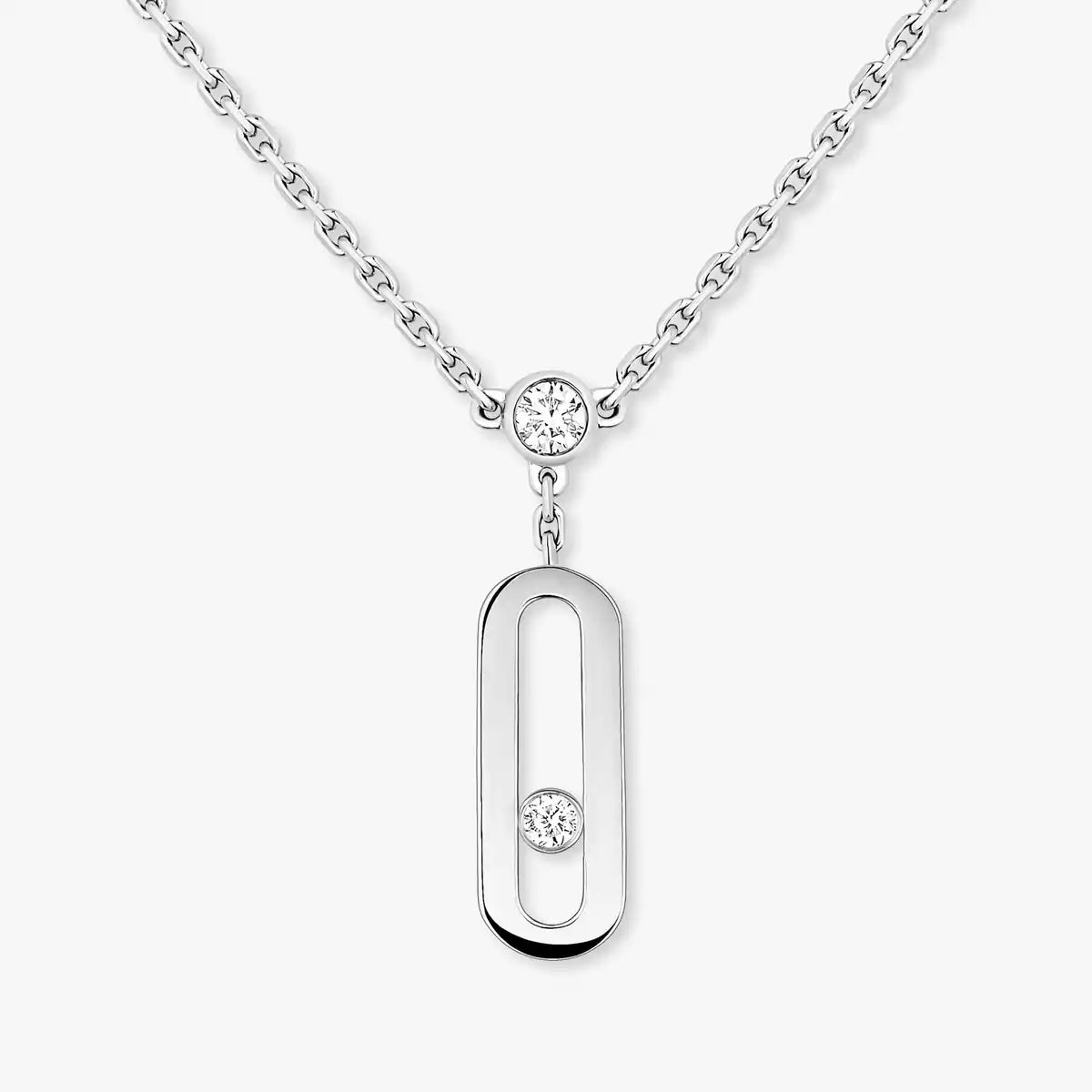 [Aetheris]MOVE UNO DOUBLE-PENDANT NECKLACE
