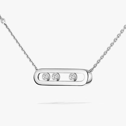 [Aetheris]MOVE PAVÉ PENDANT 4 MOVING DIAMONDS HALSKETTE