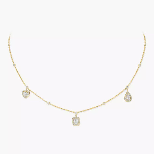 [Aetheris]TRIFECTA CHARM NECKLACE