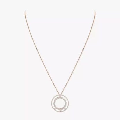 [Aetheris]MOVE ROMANE LONG PAVÉ DIAMOND NECKLACE