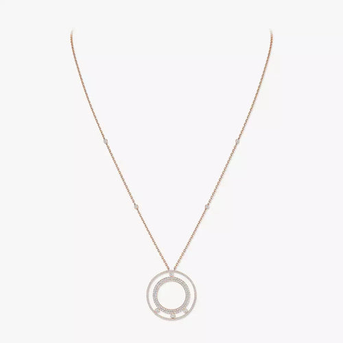 [Aetheris]MOVE ROMANE LONG PAVÉ DIAMOND NECKLACE