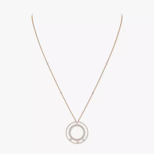 [Aetheris]MOVE ROMANE LONG PAVÉ DIAMOND NECKLACE