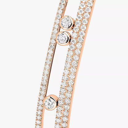 [Aetheris]MOVE ROMANE PAVÉ DIAMOND BANGLE BRACELET