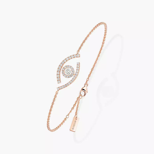 [Aetheris]LUCKY EYE PAVÉ-SET DIAMOND BRACELET