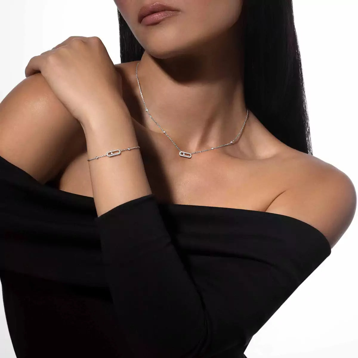 [Aetheris]MOVE UNO DIAMOND BRACELET