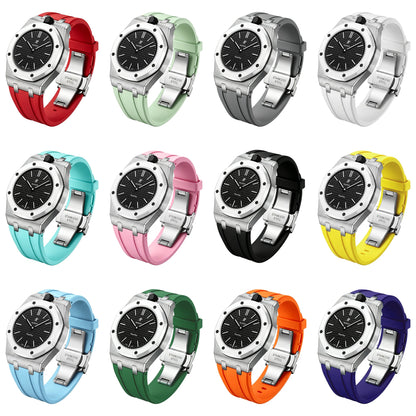 [Aetheris]Royal Oak Pop Exclusive Stahlgehäuse und Silikonarmband mit Wiege