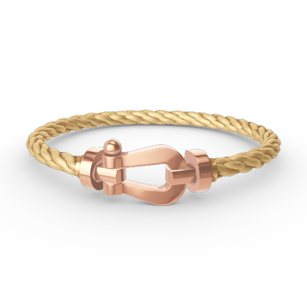 [Aetheris]KRAFT GROSSES HUFEISEN-ARMBAND - ROSÉGOLD