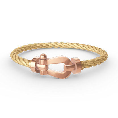 [Aetheris]KRAFT GROSSES HUFEISEN-ARMBAND - ROSÉGOLD