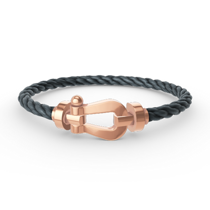 [Aetheris]KRAFT GROSSES HUFEISEN-ARMBAND - ROSÉGOLD