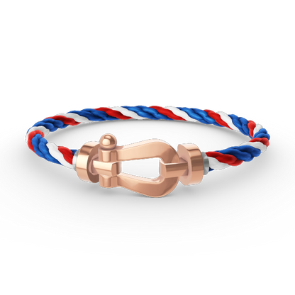[Aetheris]KRAFT GROSSES HUFEISEN-ARMBAND - ROSÉGOLD