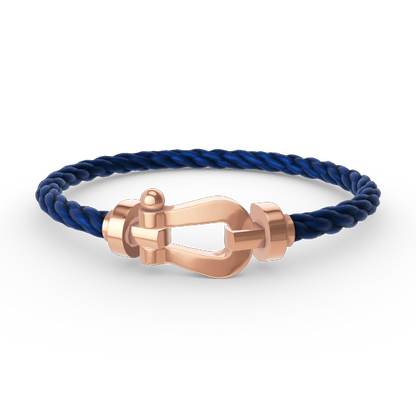 [Aetheris]KRAFT GROSSES HUFEISEN-ARMBAND - ROSÉGOLD