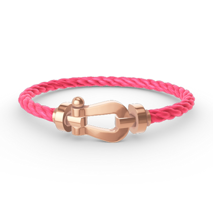 [Aetheris]KRAFT GROSSES HUFEISEN-ARMBAND - ROSÉGOLD