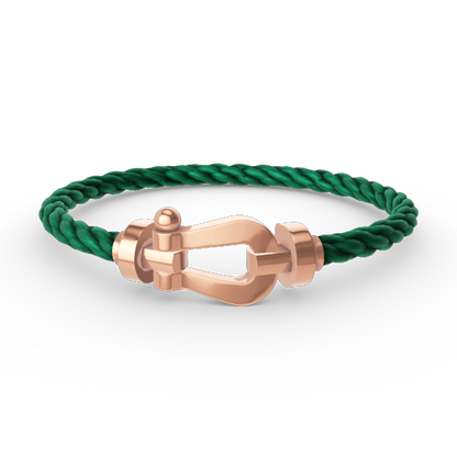 [Aetheris]KRAFT GROSSES HUFEISEN-ARMBAND - ROSÉGOLD