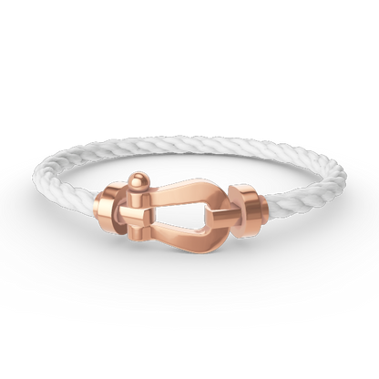 [Aetheris]KRAFT GROSSES HUFEISEN-ARMBAND - ROSÉGOLD