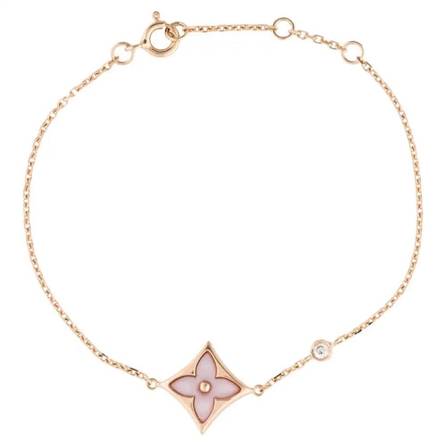 [Aetheris]STAR 1 DIAMOND ROSE GOLD BRACELET
