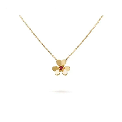 [Aetheris]FRIVOLE FLORAL CHARM NECKLACE
