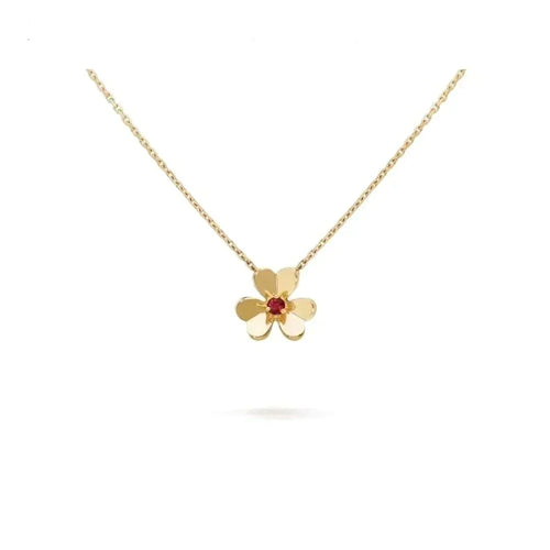 [Aetheris]FRIVOLE FLORAL CHARM NECKLACE