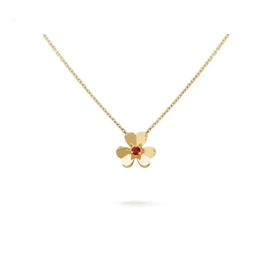 [Aetheris]FRIVOLE FLORAL CHARM NECKLACE