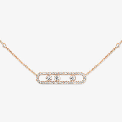 [Aetheris]MOVE PAVÉ-HALSKETTE MIT VOLLBESATZ AUS DIAMANTEN